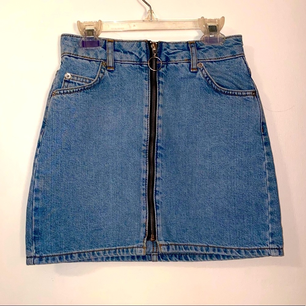 Topshop Jean Skirt